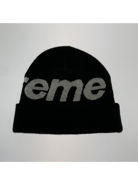 Supreme Logo Beanie /ブラック