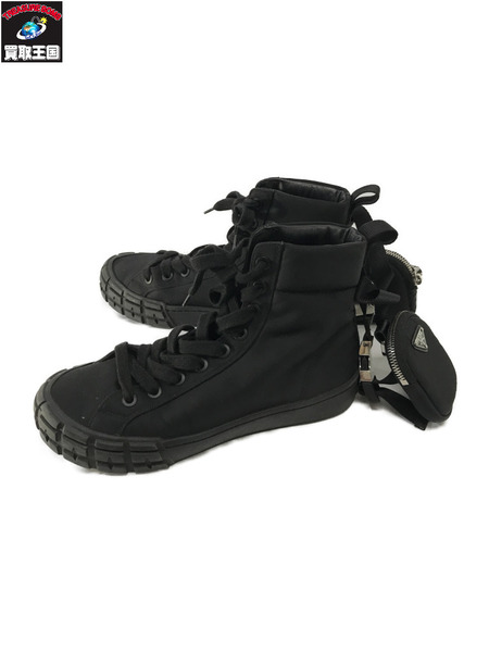 PRADA  RE-NYLON WHEEL SNEAKERS  5  2/1