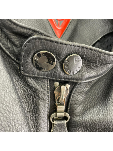 ライダース Dainese プロテクター付キレザーライディングジャケット 黒