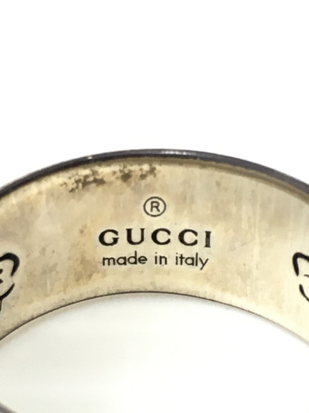 GUCCI Ag925 Blind for love リング 18号