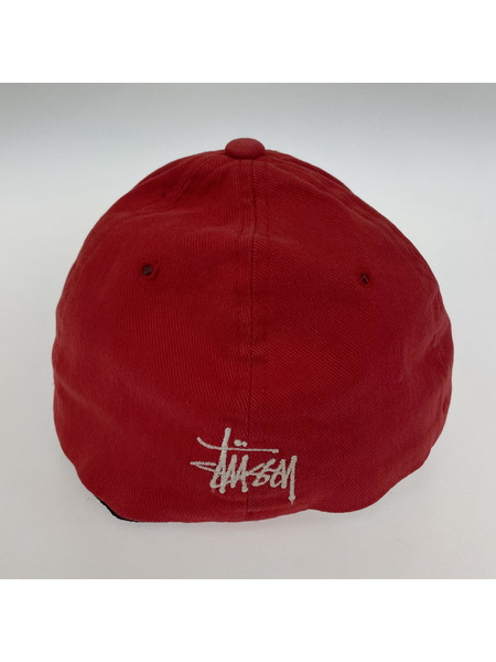 90s OLD STUSSY CAP レッド