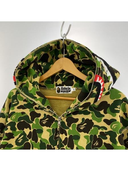 A BATHING APE カモフラシャークパーカー 2XL