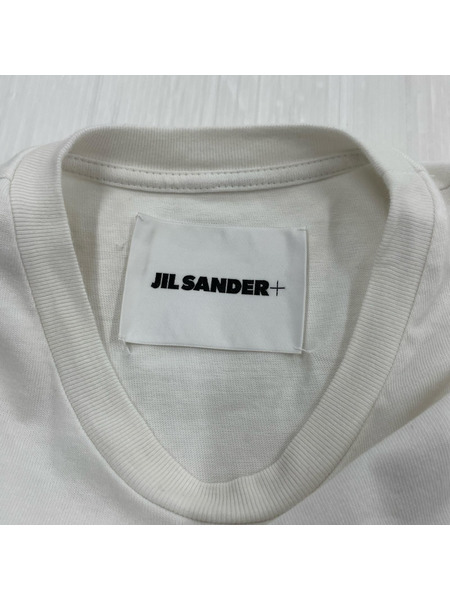 JIL SANDER 半袖Tシャツ・カットソー LOGO T-SHIRT 白 (XS)