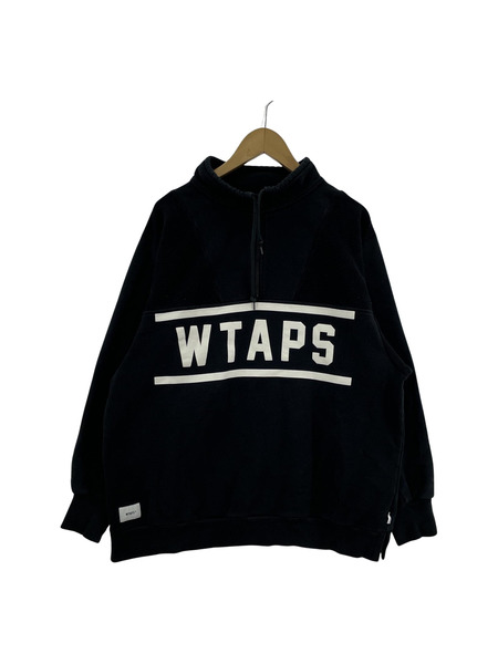 WTAPS 18AW PLAYER 01 SWEATSHIRT BLK (3)