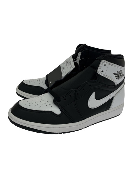 NIKE AIR JORDAN 1 RETRO HIGH OG BLACKWHITE 27.5cm DZ5485-010