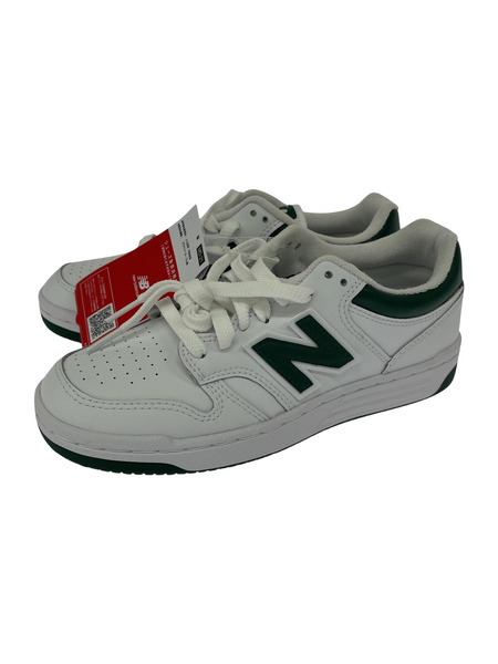 NEW BALANCE BB480LNG/WHT×GRN/23cm