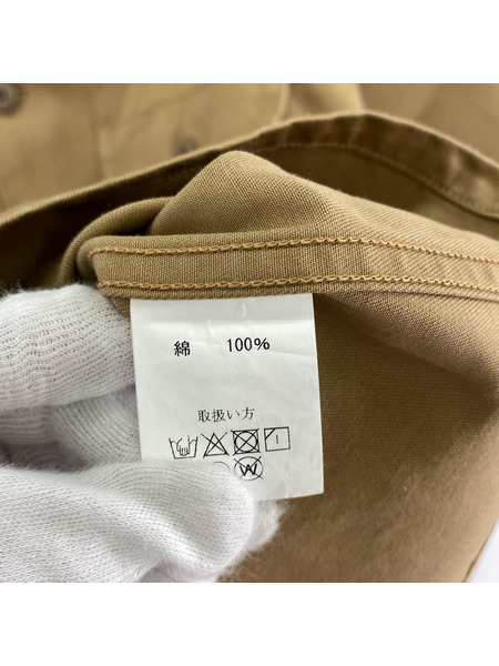 JELADO 半袖シャツ Lennon S/S シャツ 茶 CT72106[値下]