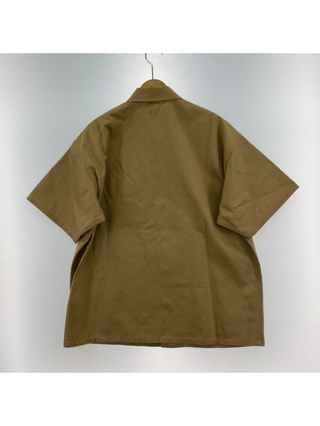 JELADO 半袖シャツ Lennon S/S シャツ 茶 CT72106[値下]