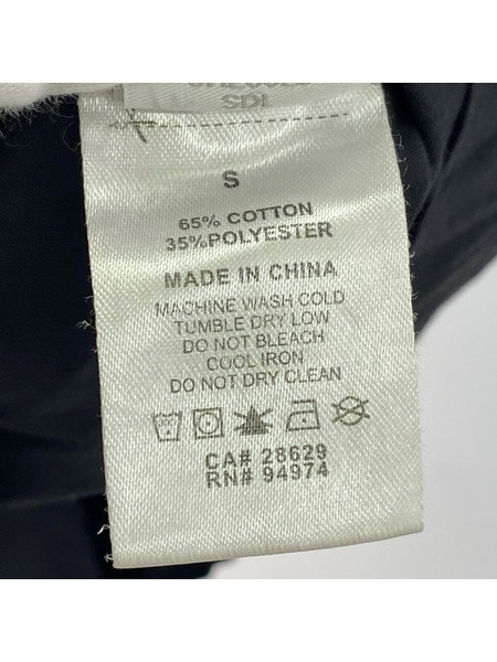 STUSSY 半袖シャツ Laguna Bowling ボウリングシャツ 黒 (S)