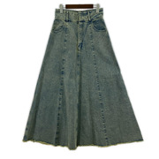 SHENERY ロングスカート デニムロングスカート
