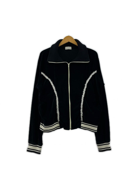 LITTLEBIG ジャケット ベロアトラックジャケット 黒 (M)[値下]