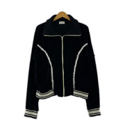 LITTLEBIG ジャケット ベロアトラックジャケット 黒 (M)