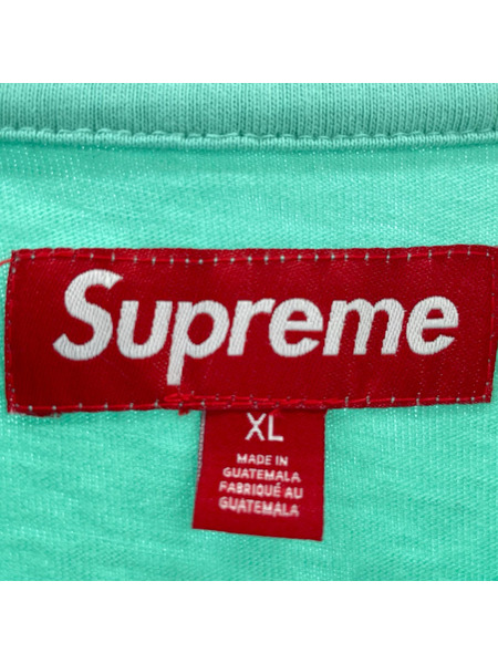 Supreme 半袖Tシャツ・カットソー warm up washed 黄緑 XL
