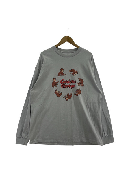old curious george l/s tee[値下]