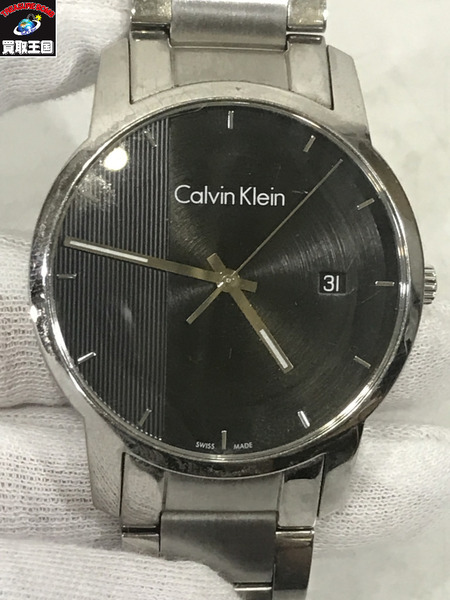Calvin Klein メンズ時計 デイト クォーツ 腕時計