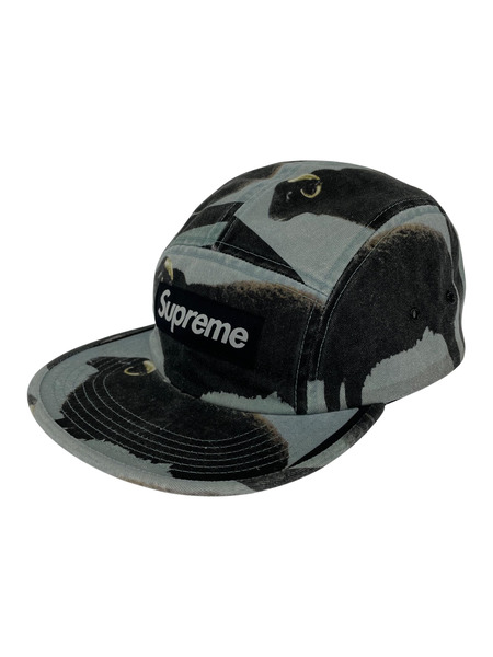 Supreme 25SS Damien Hirst Camp Cap サックス ブルー