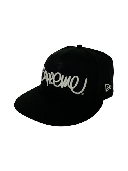 Supreme×NEW ERA/HANDSTYLE CAP/BLK