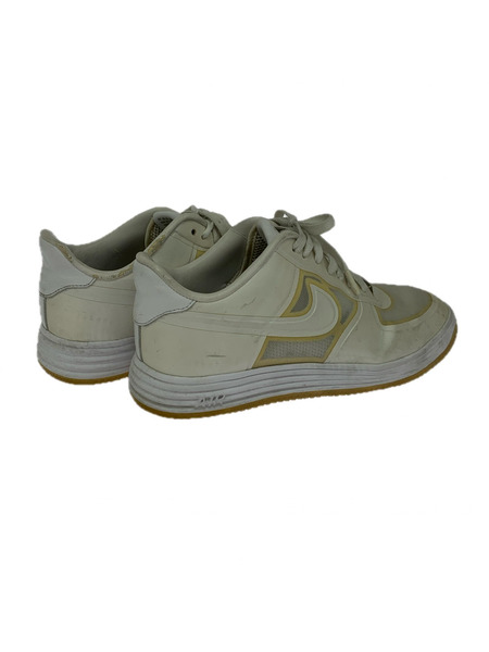 NIKE スニーカー LUNAR FORCE 1 FUSE PRM/28cm/WHT