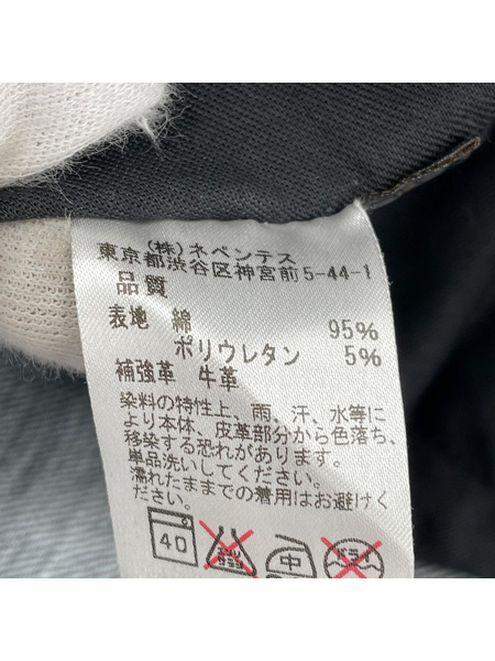 Needles デニム・ジーンズ レザーパッチ S (30)