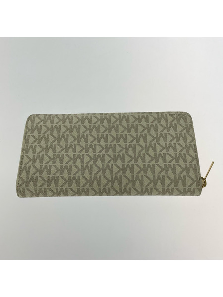 MICHAEL KORS 長財布 シグネチャー ラウンドジップ