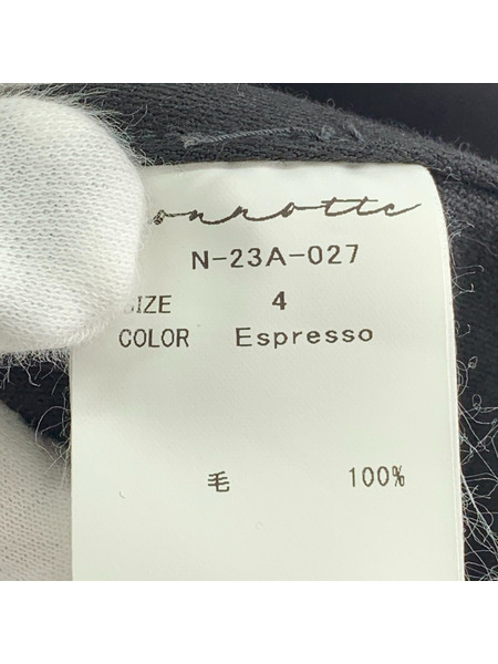 長袖シャツ NONNOTTE バックサテンギャバジン COACH JACKET