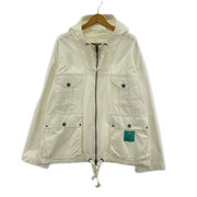 Nigel Cabourn ミリタリージャケット LYBRO ZIP MILITARY JACKET 白 (44)