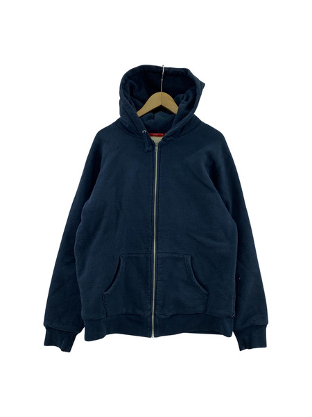 Supreme Thermal Zip Up Hooded Sweatshirt Sweat L ネイビー