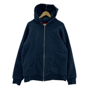 Supreme Thermal Zip Up Hooded Sweatshirt Sweat L ネイビー