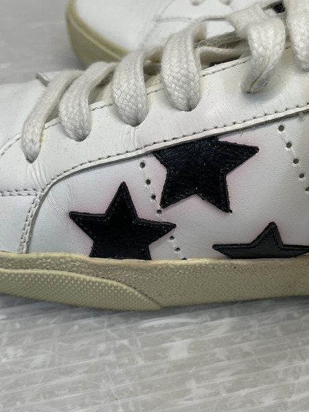 SAINT LAURENT Court Classic スターパッチスニーカー 39 1/2 421572