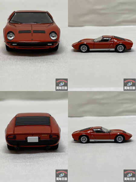 トミカ トミカリミテッド　1/64 ランボルギーニミウラ　P400 赤