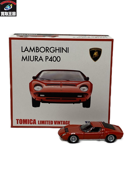 トミカ トミカリミテッド　1/64 ランボルギーニミウラ　P400 赤