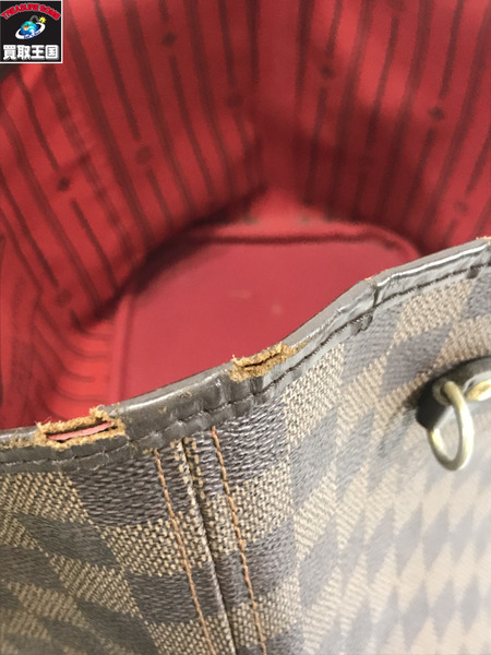 LV ネヴァーフルMM ダミエ　トートバッグ