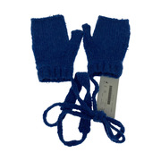 MY___ ALPACA ARM WARMER BLUE