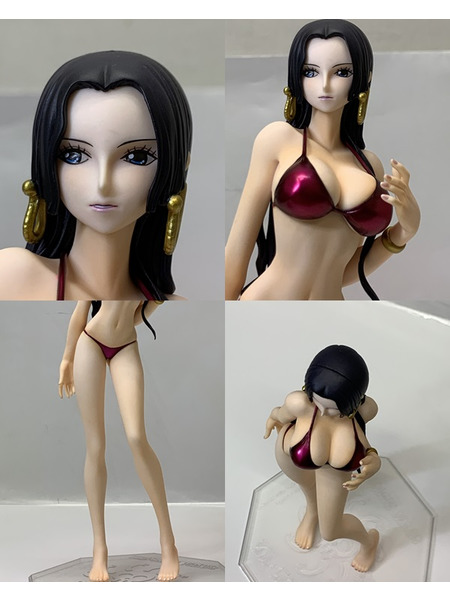 P.O.P ワンピース LIMITED EDITION ボア・ハンコック Ver.PURPLE 開封品 ダメージあり Portrait.Of.Pirates ONE PIECE 