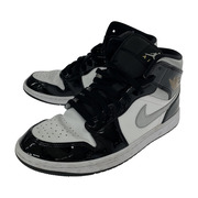 Nike Air Jordan 1 Mid  Black Patent (26.5)