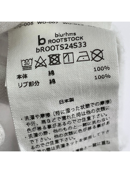 blurhms 半袖Tシャツ・カットソー ROOTSTOCK B'shop HERITAGE LOGO Tee