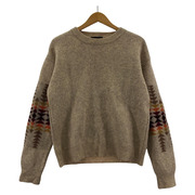 PENDLETON L/Sニット ベージュ ネイティブ M