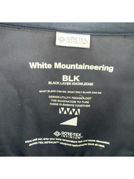 WHITE MOUNTAINEERING GORE-TEX INFINIUM STAND COLLAR JACKET[値下]