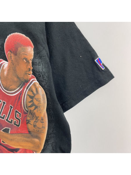 PRO PLAYER BULLS RODMAN Tシャツ 黒 M アメリカ製