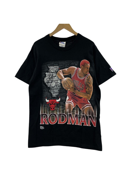 PRO PLAYER BULLS RODMAN Tシャツ 黒 M アメリカ製