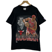 PRO PLAYER BULLS RODMAN Tシャツ 黒 M アメリカ製