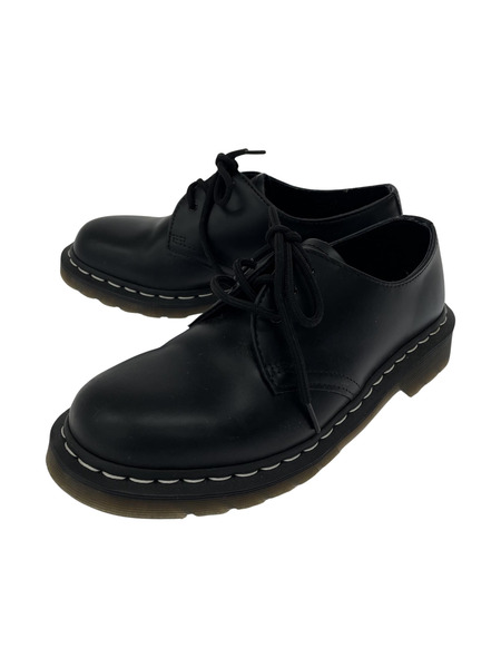 Dr.Martens 1461 WHITE STITCH（UK6）blk