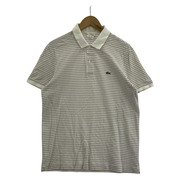 フランス製/LACOSTE/半袖ポロシャツ/5/ボーダー