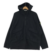 STONE ISLAND 20AW コットンポリ アノラックパーカー S ブラック 731510510