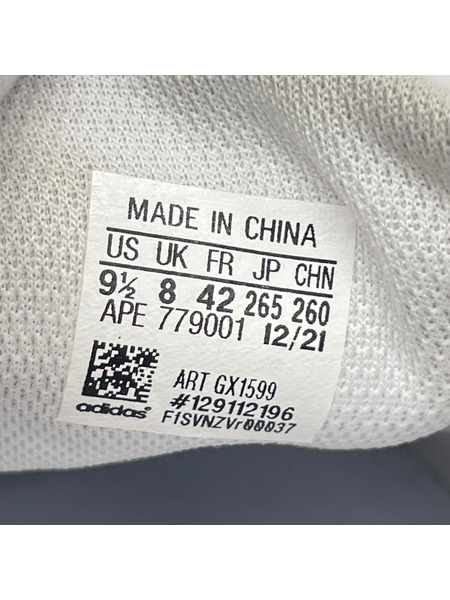 adidas スニーカー スタンスミスベルクロ(26.5)