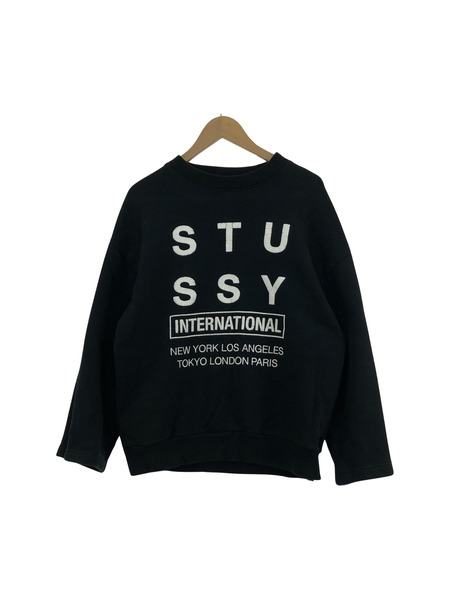 STUSSY INTERNATIONAL トレーナー sizeS