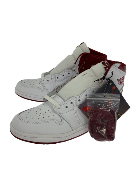 NIKE AIR JORDAN 1 HI 85 Metallic Burgundy 26.5cm