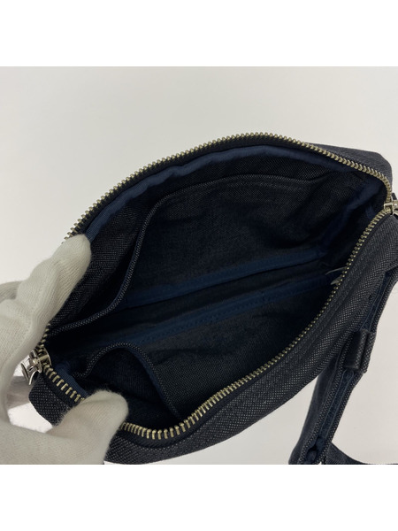 PORTER ボディバッグ スモーキー ウエストバッグ 紺