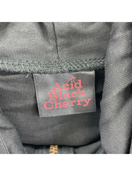 パーカー(ジップアップ) acidblackcherry 黒