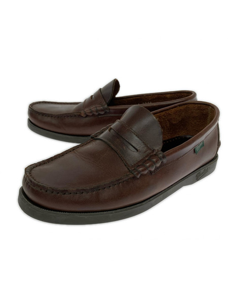 Paraboot シューズ CORAUX コインローファ 茶 (6)